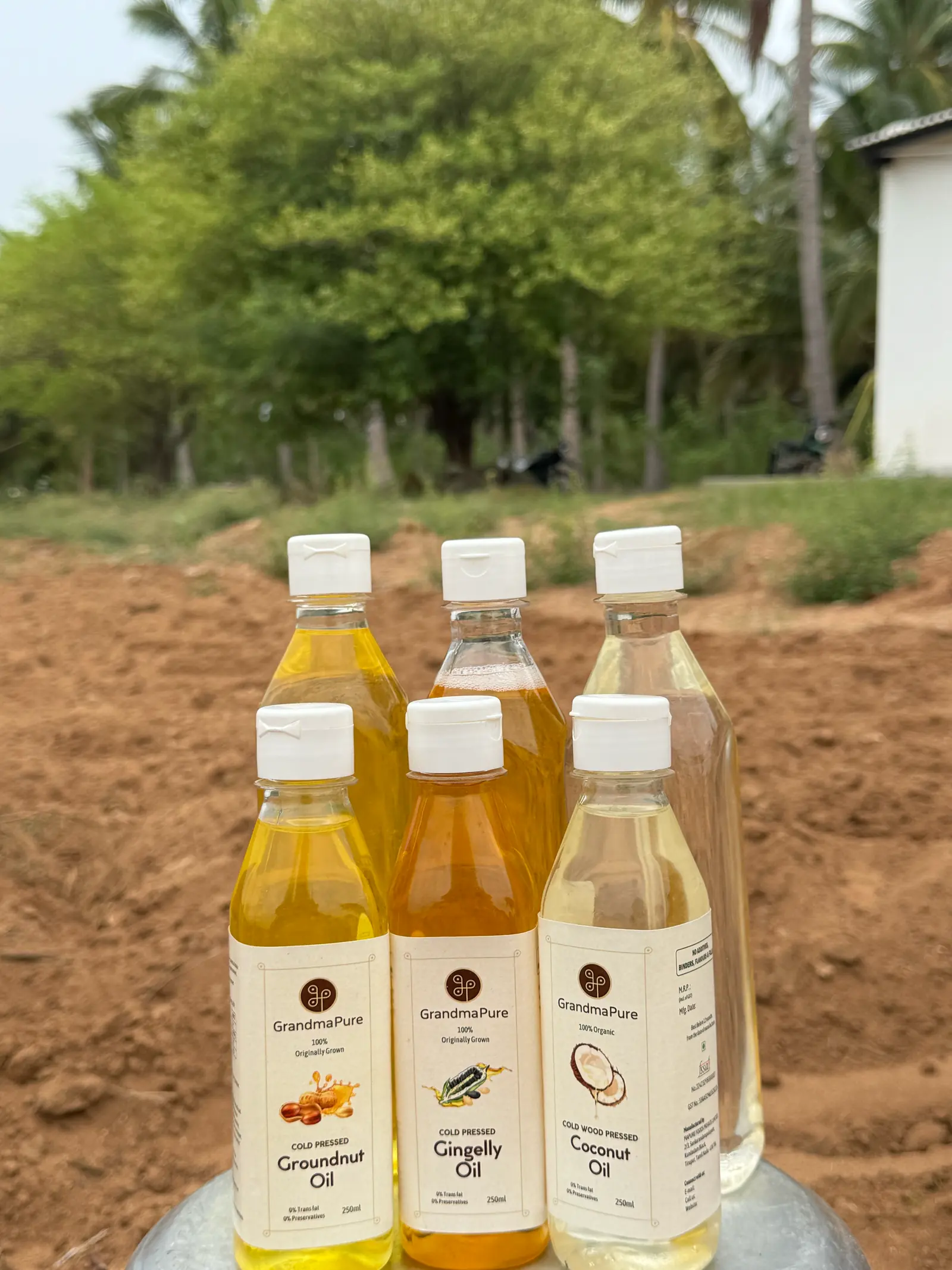 Farm-grown ingredients sourced for GrandmaPure oils