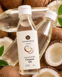 Wood-Pressed Coconut Oil | Cold Pressed Coconut Oil