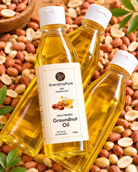 Wood Cold-Pressed Groundnut Oil | Peanut Oil