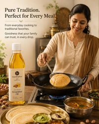 Wood Cold-Pressed Groundnut Oil | Peanut Oil